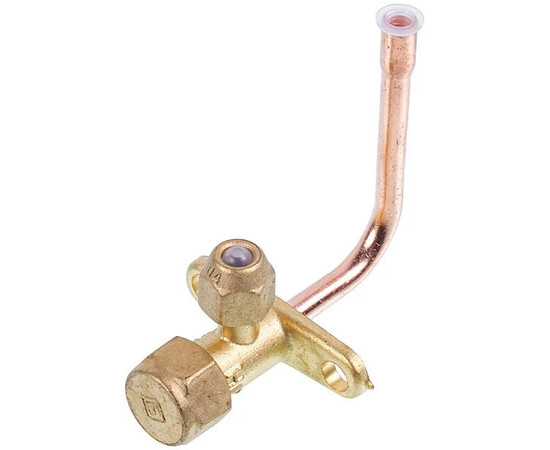 Изображение 2 Кран сервисный (порт) 1/4" угловой 90° для кондиционера