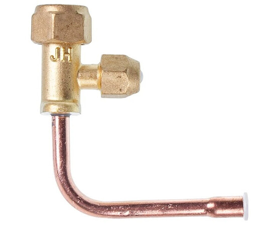Изображение 3 Кран сервисный (порт) 1/4" угловой 90° для кондиционера
