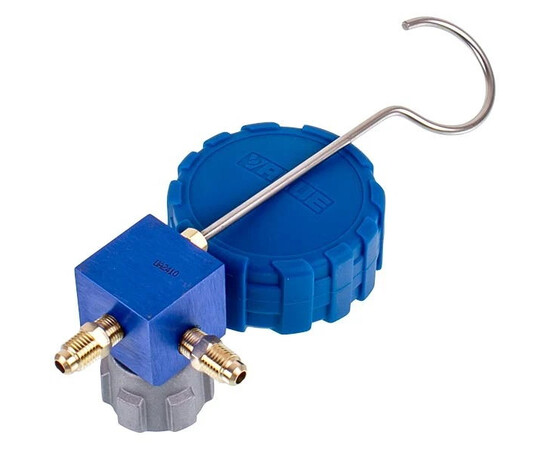 Изображение 3 Манометрический коллектор 1- вентильный VALUE VMG -1-U-L Type 3 (R404 R407 R22 R134)