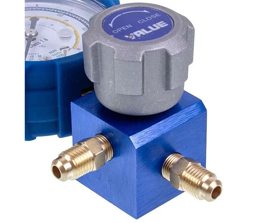 Изображение 2 Манометрический коллектор 1- вентильный VALUE  VMG -1-U-L (R600 R600a R290)