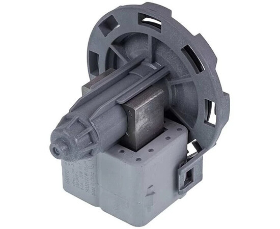 Изображение 2 Помпа (насос) для стиральной машины 15011 Hanyu 30 Вт B20-6A01 (контакты спаренные спереди; на 8 защелки)