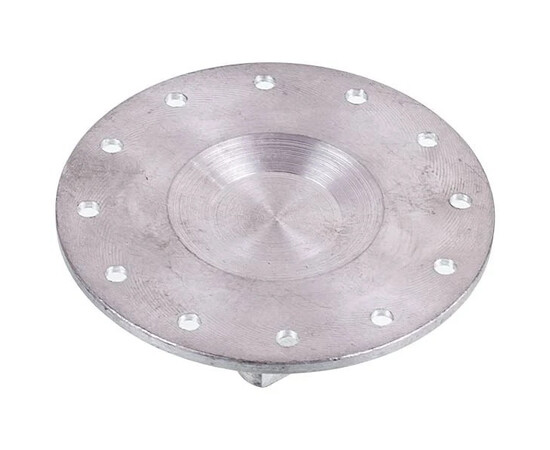 Изображение 2 Фланец барабана (опора) для стиральной машины Electrolux, Zanussi, D вала=17mm 12отв.xM5 (под подшипник 6203)