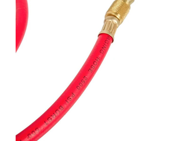 Зображення 5 Набір заправних шлангів A360 (3 шт.x1500mm 1/4''-1/4'' SAE) для фреону R-12 R-22 R-502