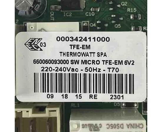 Изображение 2 Плата силовая для бойлера Ariston 65114573