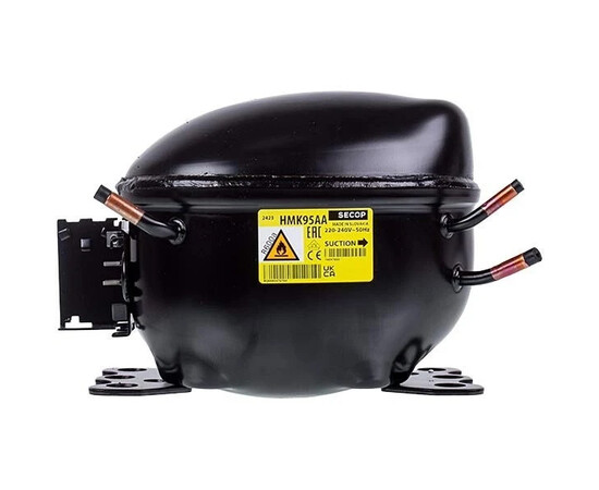 Зображення 3 Компресор для холодильника HMK95AA SECOP (DANFOSS) R600a 167 W (з пусковим реле ZAF-5)
