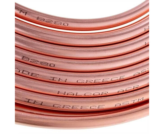 Зображення 4 Труба мідна Halcor 3/8'' 10x0.81mm бухта 15m (продаж кратний 5 м)