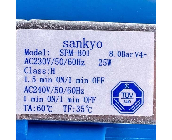 Зображення 2 Помпа для парогенератора Tefal CS-10000305 Sankyo 25W Type SPM-B01 230V