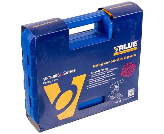 Зображення 5 Вальцювання для мідних труб VALUE VFT-808-MI D труби= 1/4'' – 3/4'' (6-19mm)