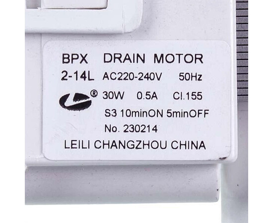 Зображення 2 Помпа 140000738017 Electrolux 30W BPX2-14L LEILI для посудомийної машини