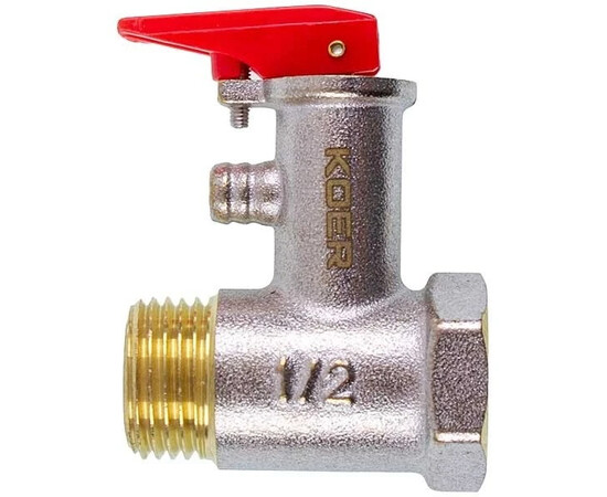 Зображення 3 Клапан запобіжний 8 бар 1/2” для бойлера (універсальний) Koer 104292 KR.1040 104292