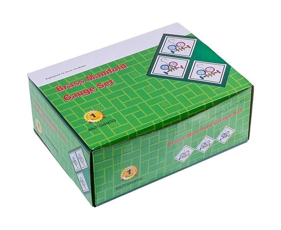 Зображення 6 Манометрический колектор 2-вентильний XM-R572G R-410 (R-22 R-134 R-404) + шланги 3шт.x1800mm