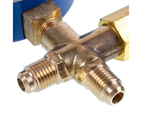 Изображение 4 Манометрический коллектор 1- вентильный WJ-466GF (R-32 R-410 R-134 R-407)