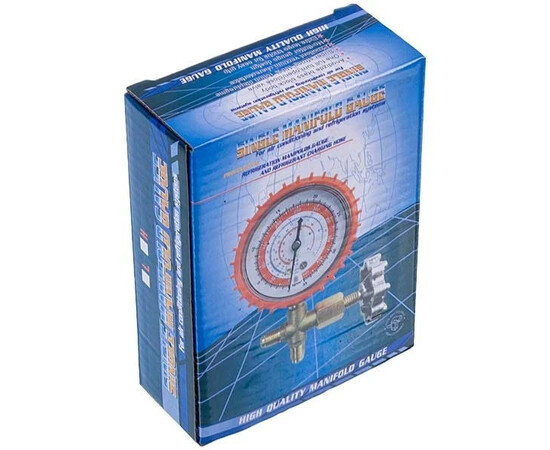 Изображение 5 Манометрический коллектор 1- вентильный WJ-466GF (R-32 R-410 R-134 R-407)