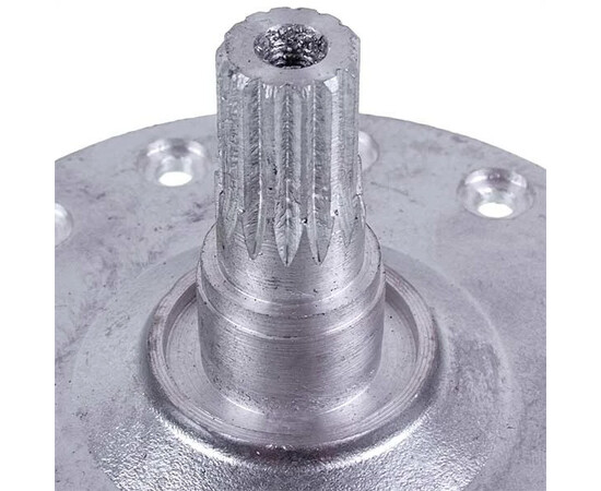 Зображення 2 Фланець барабана (опора) для пральної машини Electrolux, Zanussi, D вала = 17mm 12отв.x5.5 (під підшипник 6203)