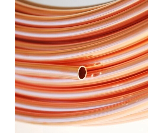 Зображення 2 Труба мідна Halcor 3/4" 19x0.89mm бухта 50m (продаж кратний 5м)