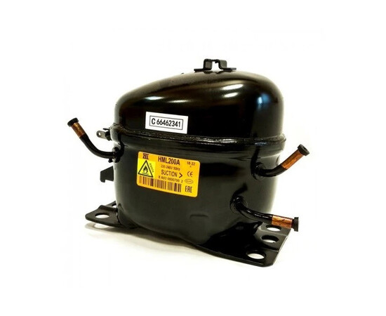 Зображення 2 Компресор для холодильника Zanussi ZEL HML200A R600a 200W (з пусковим реле ZNB68-120P15C)