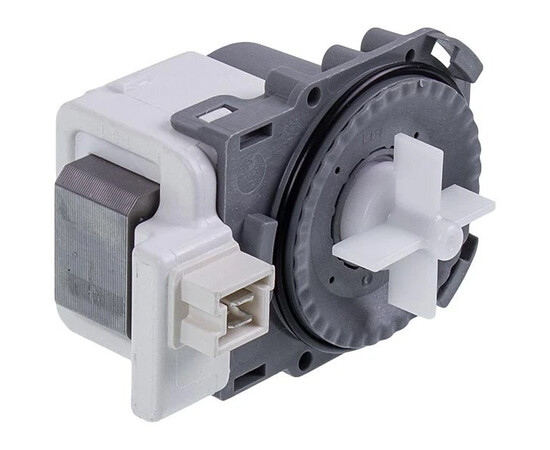 Зображення 4 Помпа (насос) для пральної машини Indesit C00266228 Hanyu 30 Вт B20-6AZC (контакти спарені спереду; на 3 засувки)