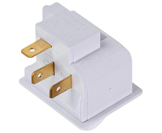 Изображение 3 Beko 4094920200 Выключатель света рычажный (одинарный_3C) для холодильника