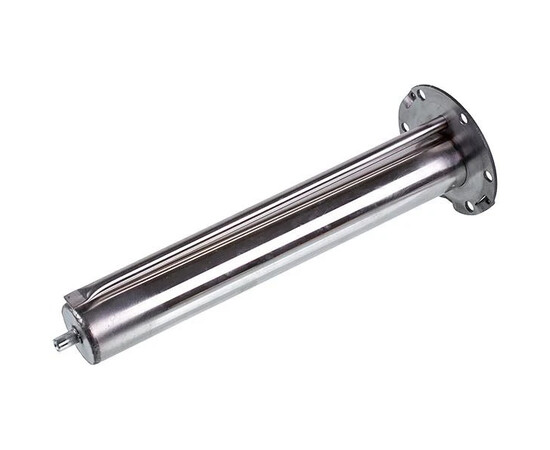 Изображение 2 Фланец (нержав. сталь, Dнаруж.=120 mm, Dколбы=50 mm, L=340 mm) под сухой ТЭН для бойлера 1500 W Atlantic/ROUND MO00030T