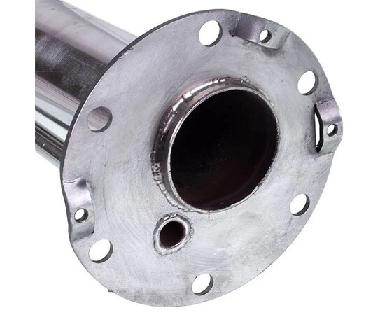 Изображение 3 Фланец (нержав. сталь, Dнаруж.=120 mm, Dколбы=50 mm, L=340 mm) под сухой ТЭН для бойлера 1500 W Atlantic/ROUND MO00030T