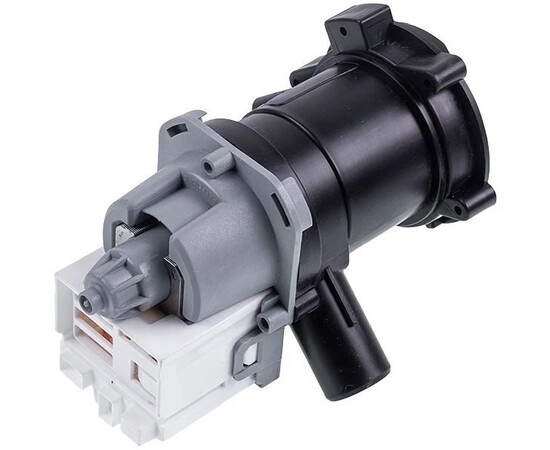 Зображення 3 Помпа (насос) для пральної машини Bosch 00145905 Askoll (в зборі) 40 Вт M325 (контакти спарені спереду, на 3 засувки)