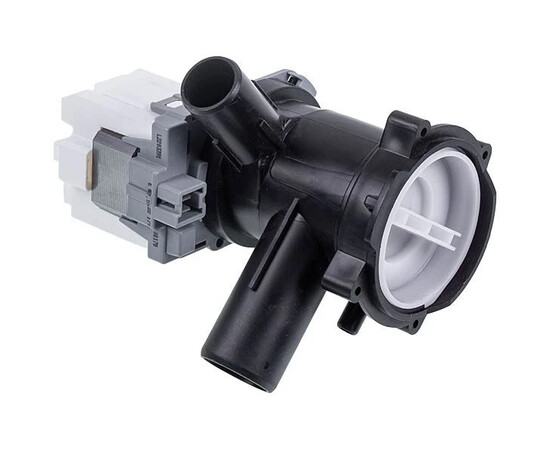 Зображення 4 Помпа (насос) для пральної машини Bosch 00145905 Askoll (в зборі) 40 Вт M325 (контакти спарені спереду, на 3 засувки)
