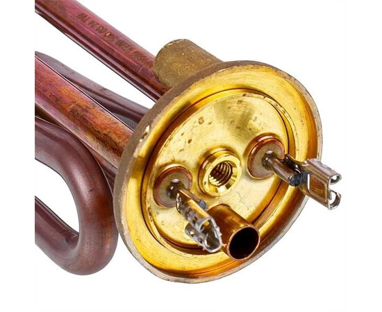 Зображення 4 Тен фланцевий + прокладка для бойлера 1800W (мідний)  Ariston 65122273 (під анод M5)