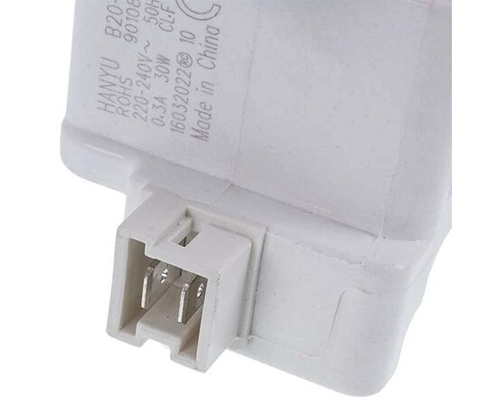 Зображення 7 Помпа (насос) для пральної машини Indesit C00285437 Hanyu 30 Вт B20-6AZ (контакти спарені ззаду, на 3 засувки)