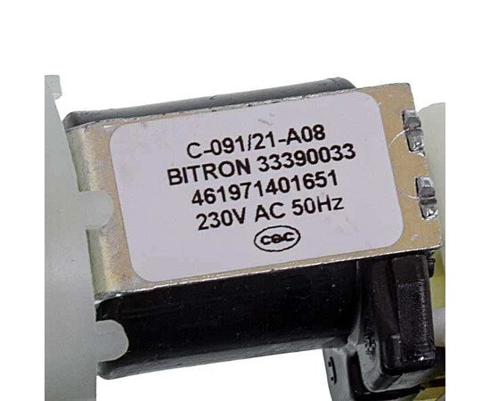 Зображення 3 Клапан подачі води для пральної машини Whirlpool 481227128558 2WAY/90/13.5 мм