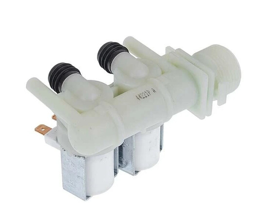 Изображение 2 Клапан подачи воды для стиральной машины Indesit C00066518 2WAY/90/10 мм