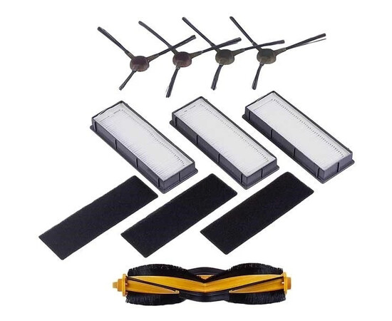 Зображення 3 Набір фільтрів HEPA (3шт) + щітки і бічні кромки (4шт) 900/905 для пилососа DEEBOT