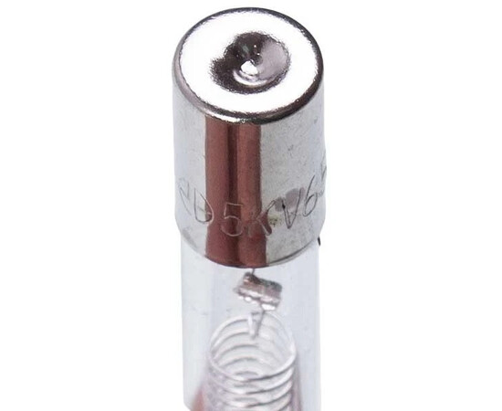 Зображення 4 Високовольтний запобіжник H.V. 5KV 0.65A 6x40mm для мікрохвильової печі