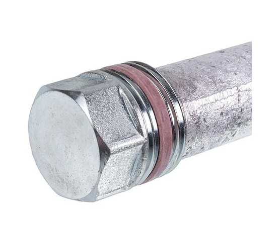Зображення 3 Анод магнієвий (D=21 mm, L=300 mm, різьба (3/4") M26) для бойлера MG (Італія) 487180