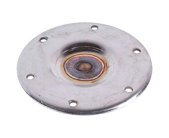 Зображення 2 Фланець барабана (опора) для пральної машини Electrolux, Zanussi, D вала=17mm 6 отв.xM4.7 (під підшипник 6203)
