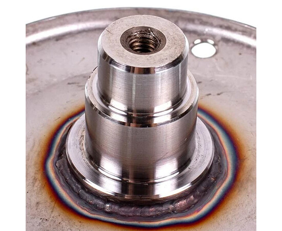 Зображення 3 Фланець барабана (опора) для вертикальної пральної машини Electrolux (2шт, шліци, нержавійка, під підшипник 6203)