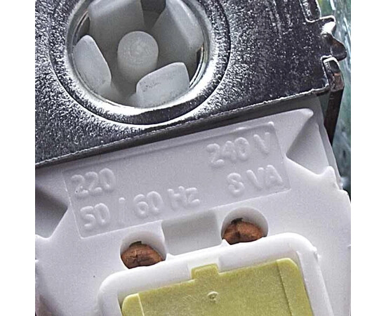 Зображення 2 Клапан подачі води для пральної машини Gorenje 856090 2WAY/180/10.5 мм (під фішку)