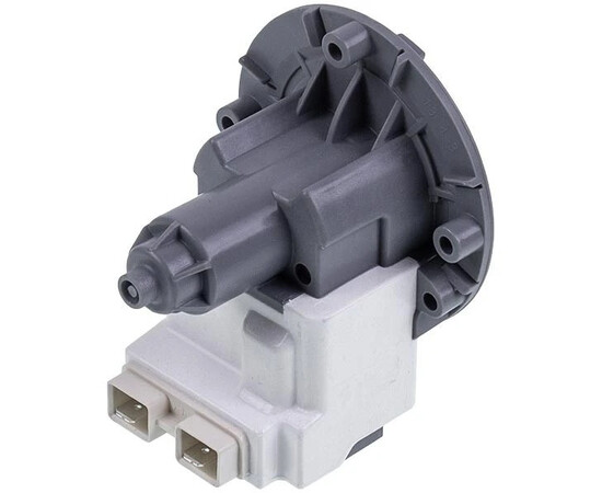 Изображение 3 Помпа (насос) для стиральной машины Hanyu 40 Вт B15-6A (контакты раздельные сзади; на 3 самореза)