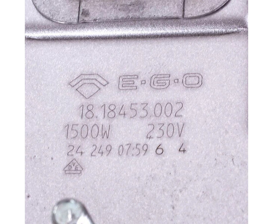 Зображення 2 Конфорка D=180mm 1500W EGO 18.18453.002 для електроплити