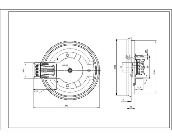 Зображення 5 Конфорка D=180mm 1500W EGO 18.18453.002 для електроплити