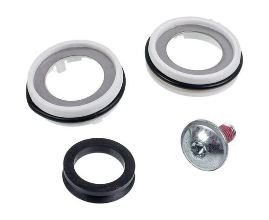 Зображення 2 Фланець барабана (опора) + комплект кріплення для вертикальної пральної машини Bosch COD.707 EBI (ліва)