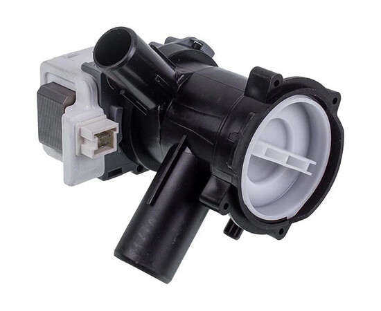 Изображение 4 Помпа (насос) для стиральной машины Bosch 00141896 Hanyu (в сборе) 30 Вт B20-6AZC (контакты спаренные спереди)