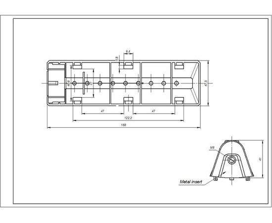Изображение 8 Активатор, ребро барабана для стиральной машины Samsung DC97-02051B L=168mm