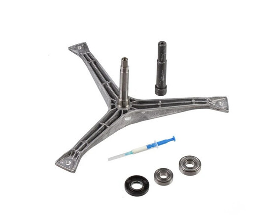 Зображення 2 Ремонтний набір (хрестовина DC97-00124B + сальник 25*50,55*10/12mm + підшипники 203/204 + змазка) Samsung