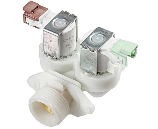 Изображение 2 Клапан подачи воды для стиральной машины Electrolux 8074876353 2WAY/180/12 мм