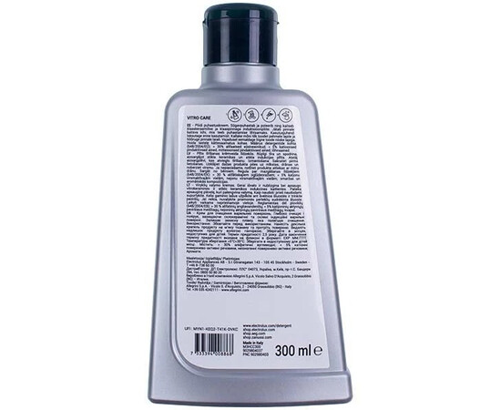 Изображение 3 Средство M3HCC200 VITRO CARE для очистки стеклокерамической варочной поверхности Electrolux 902986522 300ml