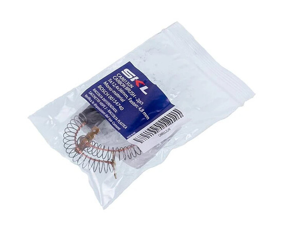 Зображення 2 Щітки двигуна для пральної машини Bosch 00154740 (2 шт.) стрижень (без корпусу) 12.5x5x36