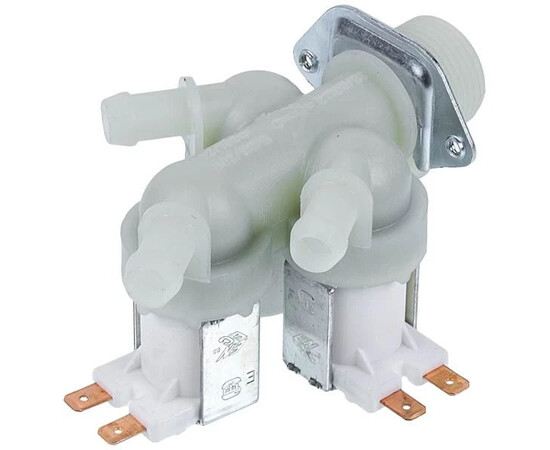 Зображення 2 Клапан подачі води для пральної машини Whirlpool 481981729332 3WAY/180/10.5 мм