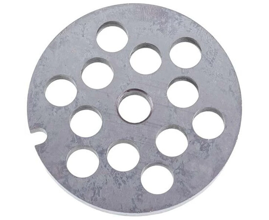 Изображение 2 Zelmer  Bosch 10003878 Решетка 8mm NR5 для мясорубки (с пазом)