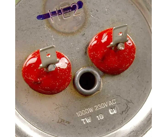 Изображение 3 Тэн для бойлера Ariston 65151226-01 1000W (нержавейка) L=280mm фланец 124mm (под анод M5)