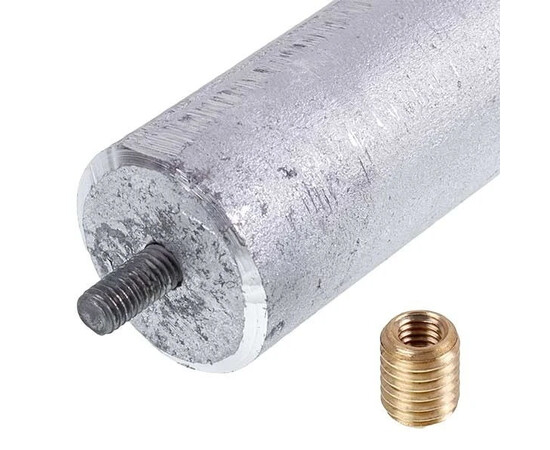 Зображення 3 Анод магнієвий для бойлера Ariston 993014-01 D=25.5mm L=230mm, різьба M5-M8